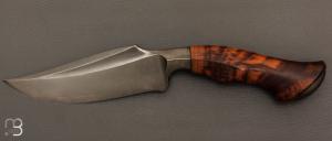   "Nightingale variation Knife" custom par Oliver Goldschmidt - Cerisier