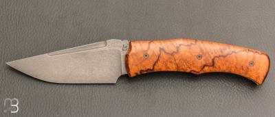    Couteau " C-KLONE " custom par Rémi Lavialle - Bois de fer et RWL34