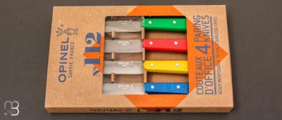 Coffret de 4 couteaux Opinel n°112 couleurs classiques