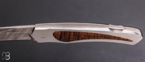   Couteau " 1820 Berthier " interframe par Charles Bennica - Damasteel et Koa