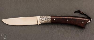   Couteau " Armen " custom par Erwan Pincemin - Bois de fer et lame en N690