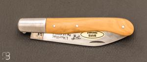 Couteau de poche Aurillac buis par Le Fidèle
