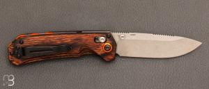 Couteau  "  Grizzly Creek " de poche BENCHMADE - BN15062