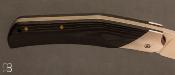 Couteau "BIB’S EVO4.2" en fibre de carbone et N690Co par Romain Bignon