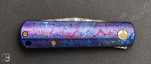   Couteau " BRLW Fulldress Damast " par Böker Solingen - Limited Edition N°57/99 - 110675DAM