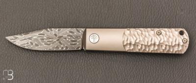 Couteau " BRLW Meteorite Damast " par Böker Solingen - 110373DAM