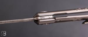   Couteau "BRLW Meteorite Damast édition Platine" par Böker Solingen - 110376DAM