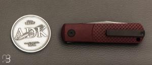   Couteau " BRLW Richlite Red Premium Retail knife 2026 " par Böker Solingen - 110673