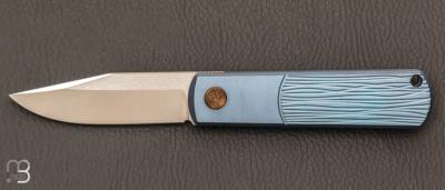 Couteau Böker Solingen - BRLW Blue LTD #16/99 - 110668