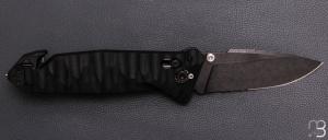    Couteau pliant C.A.C. " Le Savoir-Faire " Légion étrangère - PA6 FV noir