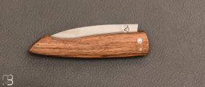 Couteau  "  Capucin " par David Margrita - Mbull Knives - Noyer