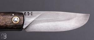 Couteau de poche Corse de Jean-Jacques Bernet - Corne de bouc