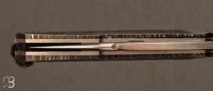 Couteau " Custom flipper " par Florian Keller - Fatcarbon et RWL34