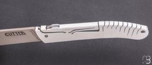 Couteau "Cutter" par Liérande - Blanc Neige 14C28N