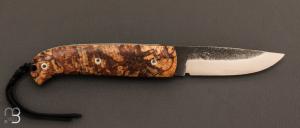  Couteau de poche " Danang " manche en hêtre debout par Citadel Dep Dep