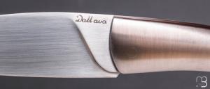   Couteau " Eliptix lock-back " custom de Florent Dall'ava - L'atelier Dall'ava - Full inox