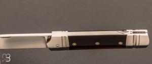   Couteau " Empire " de collection par Benjamin Mittay - Corne blonde