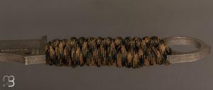  Couteau Karlican Édition Limitée 20 ans Wildsteer - Paracorde et lame stonewashed