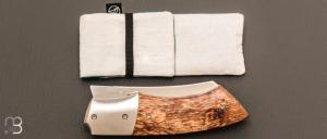 Couteau " custom " Koa et RWL34 de Berthelemy Gabriel - La Forge Agab