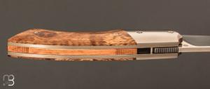 Couteau " custom " Koa et RWL34 de Berthelemy Gabriel - La Forge Agab