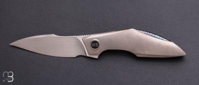   Couteau " Krait Snake WE24084-2 " WE KNIFE - Gray Titanium et M390