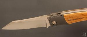  Couteau "Krypto" de Rémi Lavialle - Lame de Feu - Mammouth et RWL34