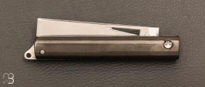  Couteau  " L'Olonnois " de L'atelier du capitaine - Fibre de carbone Airbus A380