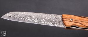   Couteau "L08" par Atelier Perceval - Bois de serpent et lame damas