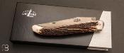 Couteau Laguiole 21 cm bois de cerf par la Forge de Laguiole