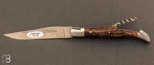  Couteau Laguiole en Aubrac 2 pices 12 cm - Cep de vigne