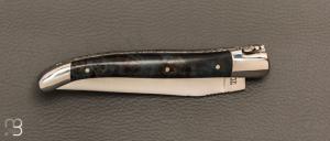  Couteau Laguiole Aubrac Loupe de peuplier stabilisée