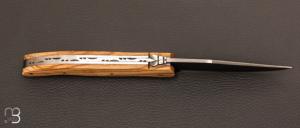 Couteau " Laguiole Chasse " par Le Fidèle - Olivier et lame 12c27