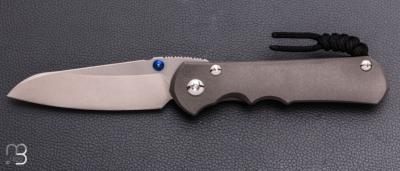     Couteau " Large Inkosi Plain Insingo " par Chris Reeve - MagnaCut et Titane 6Al4V