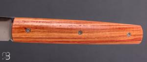  Couteau " Le Gone " mid-tech design d'Eric Depeyre  - Bois de rose et 12C27 