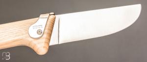 Couteau " Le Jurassien Sécurisoux " par L'âme et la matière - Frêne