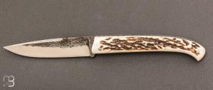    Couteau " Le Nayrac " de J�r�me Lamic - Bois de cerf