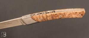 Couteau Le Thiers Mi-Jo en frêne par Chambriard - Pièce unique