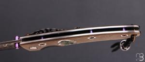   Couteau "Fujin N°001" Limited Edition 25ème anniversaire par Mcusta