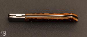 Couteau " MF custom " par Jess Horn - Jigged Bone et ATS-34