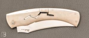 Couteau " Minimix " custom de Florent Dall'ava - L'atelier Dall'ava - Titane et N690