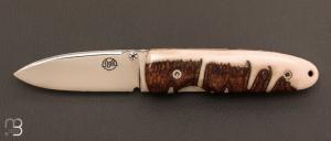  Couteau " Monterey " par Citadel - Banxia blanc stabilisé et Böhler N690Co