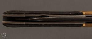 Couteau " custom " Morta et damas de Berthelemy Gabriel - La Forge Agab