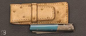 Couteau " Mushin " custom par Jean-Pierre Suchéras