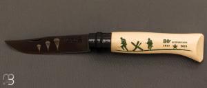 Couteau Opinel N08 80 ans du dbarquement - sable - Srie limite 1.944 exemplaires