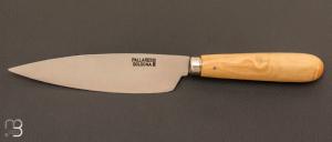 Couteau de cuisine Pallarès Solsona buis - utilitaire 13 cm - Lame acier inoxydable