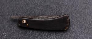   Couteau "Piémontais" custom par Sourire Duville - Corne de chèvre et San-Maï