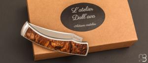  Couteau "Pointix lock back" custom de Florent Dall'ava - L'atelier Dall'ava