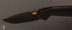 Couteau " RT-WK1-F Disassembly knife" par Remette RT - Titane et lame en M390