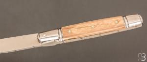    Couteau " Rumilly   " par Romain Alvarez - RWL-34 et ivoire de mammouth