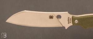 Couteau "  Stok Drop Point  " Od Green Spyderco- FB50GPOD